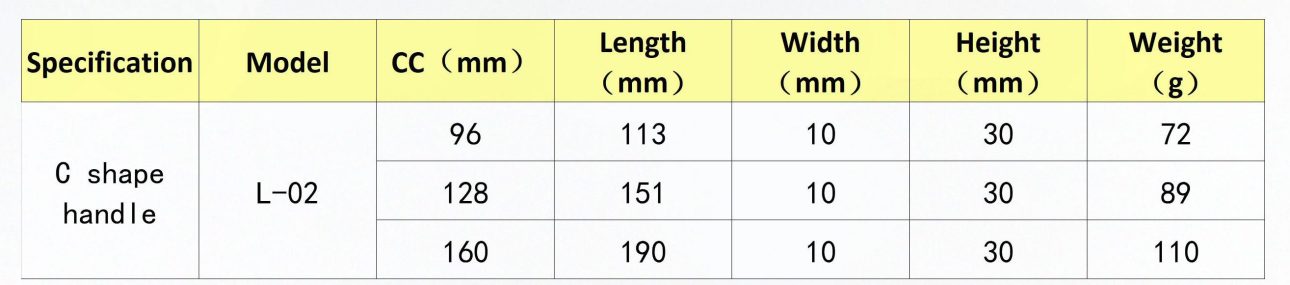 Arch Solid Stainless Steel Cabinet Handle