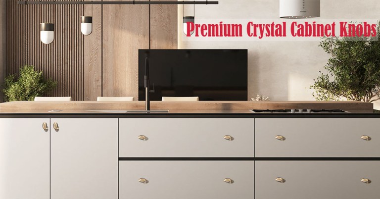 Crystal cabinet knobs
