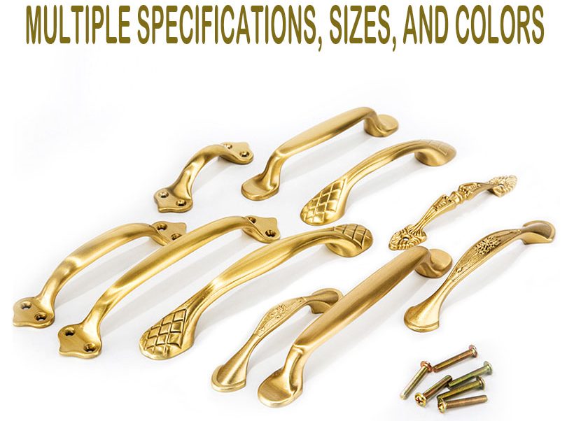 image for C Shape Solid Brass Furniture Handle