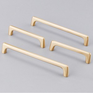 product image for brushed gold soild brass cabinet pulls