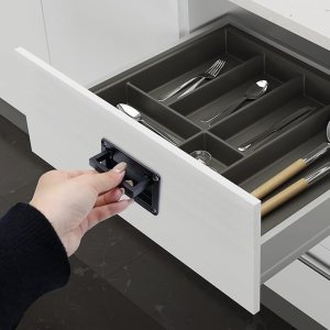 versatile zinc alloy recessed lift handle