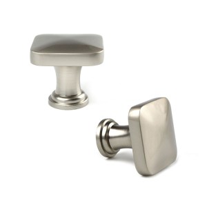 image for Zinc Alloy Cabinet Knobs Square Shape