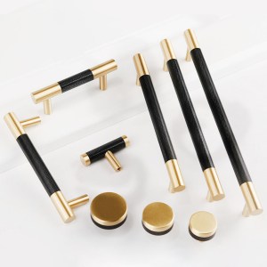 Custom Brass and Aluminum T-Bar Handles