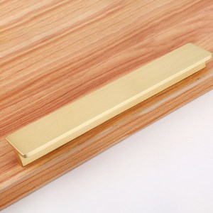 Durable T-Shaped Brass Cabinet Handles