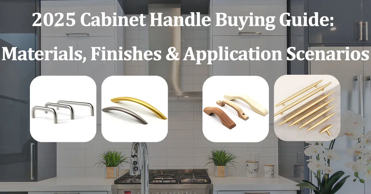 2025 Cabinet Handle Buying Guide-Materials, Finishes & Application Scenarios cover