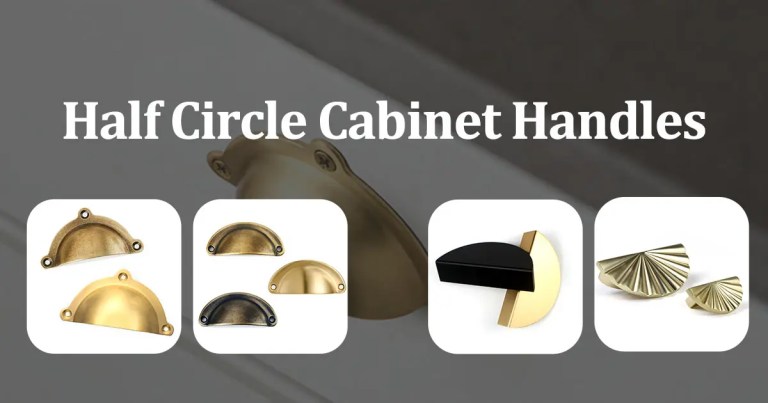 Half Circle Cabinet Handles-Merging Form and Function in Modern Design