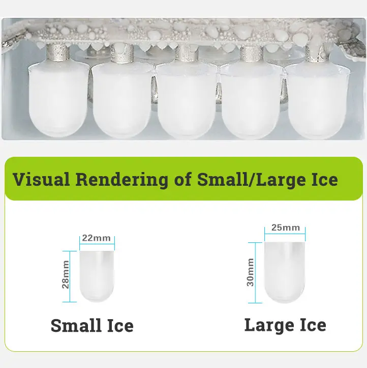 ZBE002 Home Ice Maker - Fast Ice Production, Low Noise - Image 4