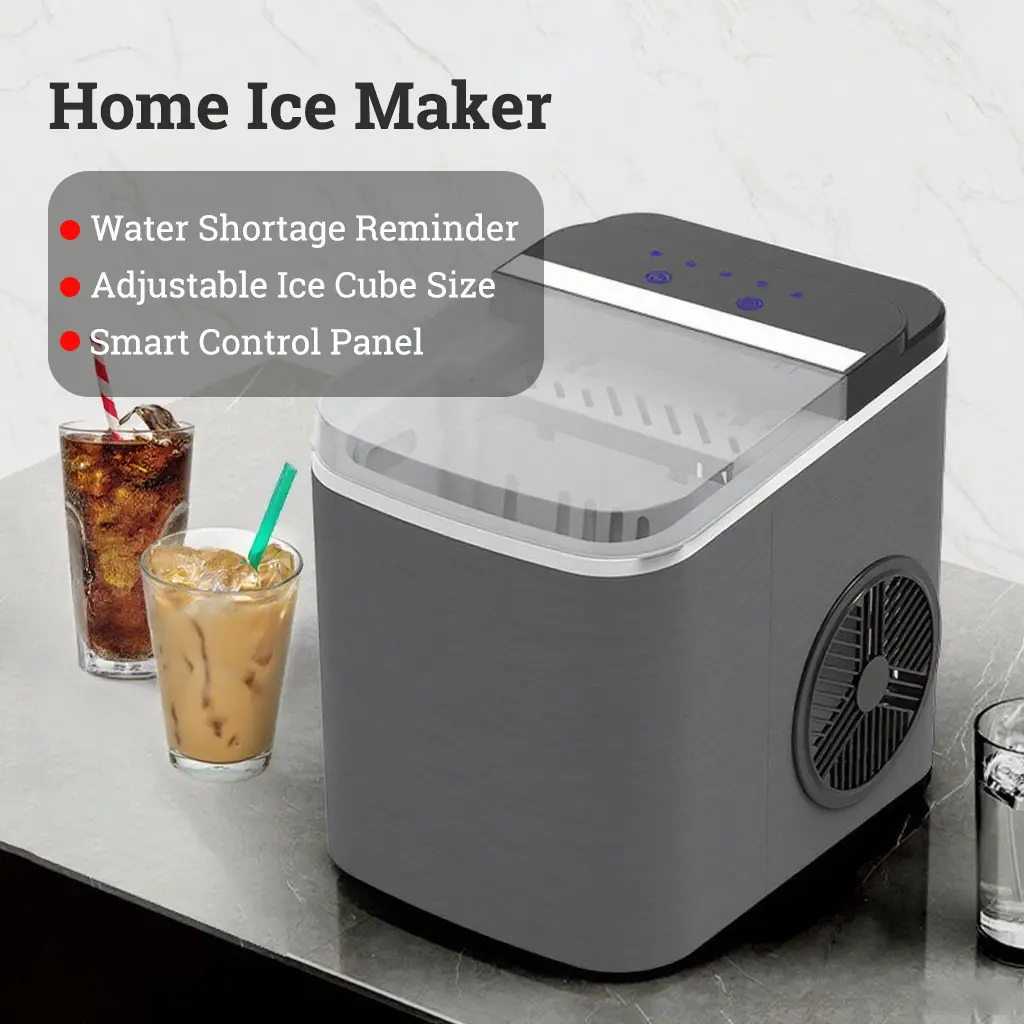 ZBE002 Home Ice Maker - Fast Ice Production, Low Noise - Image 2